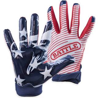 Battle Sports USA Doom 1.0 Brede modtagerfodboldhandsker - Ultra Grip -handsker - Voksenmedium