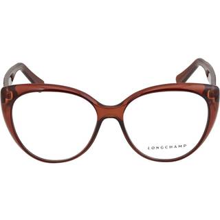 Longchamp LO2682 200 55 Briller Kvinder Brun - Shiny Transparent Brown - 55mm