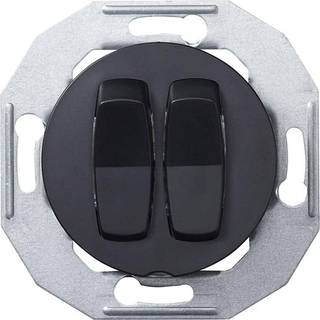 Schneider Electric Trykknap uden ram, sort, Renova