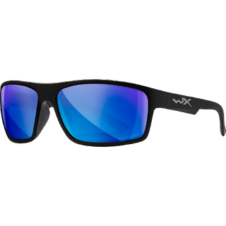 Wiley X Peak CAPTIVATE™ Polarized ACPEA19 65 Solbriller Mænd Black - Black - 65mm