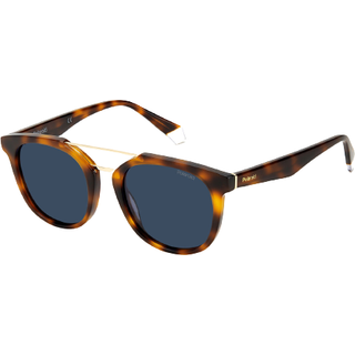 Polaroid Mand PLD 2113/S/X 086/C3 Solbriller Acetat Dark Havana Grå Firkantet Polariseret
