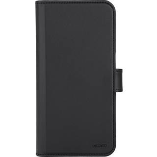 DELTACO Wallet case, 2-in-1, iPhone 15 Pro Max, magnetic cover,black