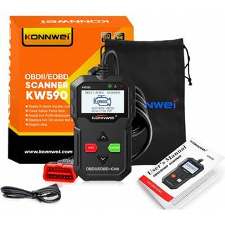 KONNWEI KW590 OBD2 Fejlkodelæser / Diagnoseværktøj til bil