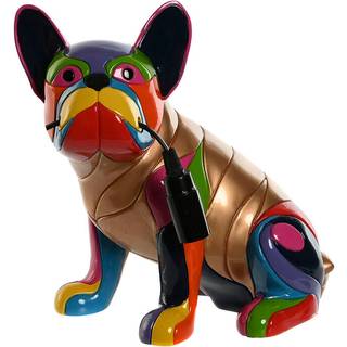 Bordlampe Home ESPRIT Multifarvet Harpiks 28,5 x 17,5 x 28 cm