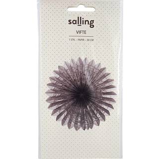 Salling vifte Ø:30 cm - sølvfarvet (På lager i butik)