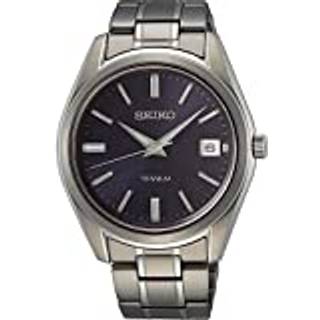 Seiko SUR373P1 Herre Ur - Stilfuld Grå og Sølv Design (Ø 40 mm)