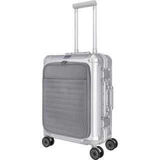 Travelite NEXT Aluminiums Trolley Silver 2 hjul kabine