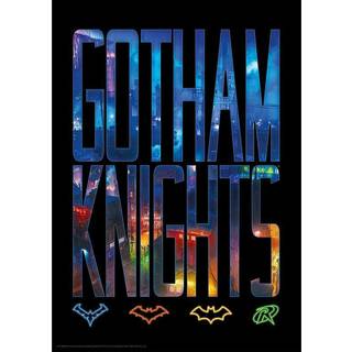 GOTHAM KNIGHTS - Logo - Art Print - Edition Limitée 'A3'