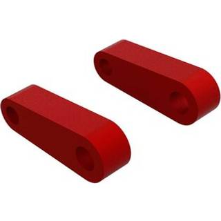 Arrma - ARA330594 - ALUMINUM FR SUSPENSION MOUNTS (RED) (2PCS)