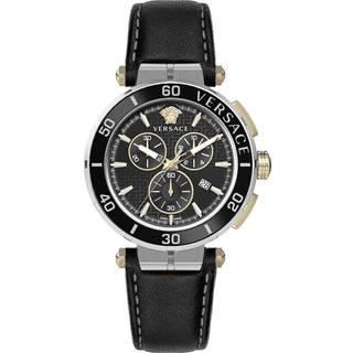 Versace VE3L00222 Greca Chronograph Herrenuhr 45mm 5ATM