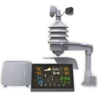 Denver WS-650 Vejrstation m/ farveskærm & trådløs vind/regnsensor
