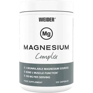 Weider - Magnesium Kompleks - 120 kapsler