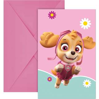 Paw patrol Skye invitationer