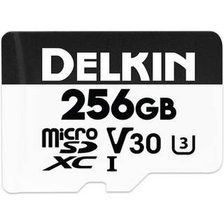 Delkin HYPERSPEED UHS-I (V30) microSD Memory Card 256 GB