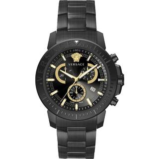 Versace VE2E00621 New Chronograph Herrenuhr 45mm 5ATM