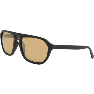 Serengeti Bellemon Polarized SS534003 56 Solbriller Mænd Black - Matte Black - 56mm