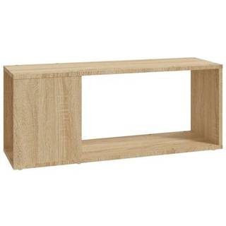 Tv-Bord 80X24X32 Cm Konstrueret Træ - Sonoma-eg