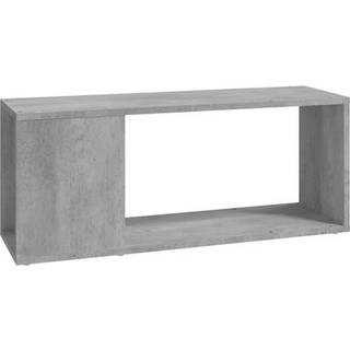 tv-bord 80x24x32 cm konstrueret træ betongrå