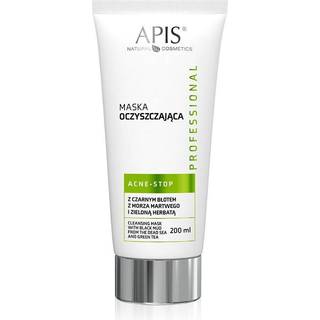 Apis Natural Cosmetics Acne-Stop Professional Dybderensende maske Til fedtet hud med tendens til akne 200 ml - 200 ml