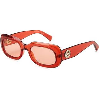 Longchamp LO716S 842 52 Solbriller Kvinder Krystalklar - Transparent Red Orange - 52mm
