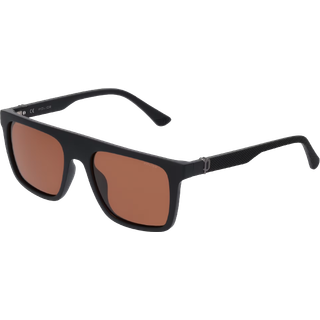 Police SPLF61 Polarized U28P 55 Solbriller Mænd Black - Matte Black - 55mm