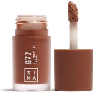 3INA The No-Rules Cream multifunktionel makeup til øjne, læber og ansigt Skygge 677 - Medium, neutral brown 8 ml - 8 ml
