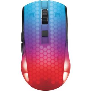 DELTACO DM320 Wireless Ultralight Computermus Gaming Semi-transp RGB 7333048058614