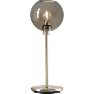 Gloria bordlampe - Oxidgrå / røgfarvet glas - Belid