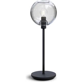 Belid Gloria sort/klart glas bordlampe