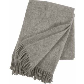 Klippan Yllefabrik Gotland Plaid 130x200 Cm - Plaider & Tæpper Lammeuld Natural Grey - 2085.01