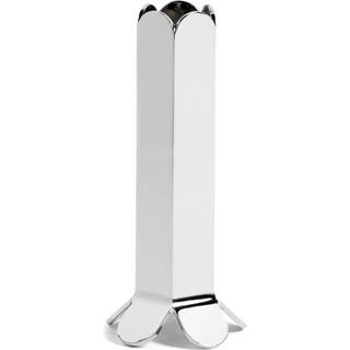 Hay Candlelight And Scents - 'Arcs Candleholder', tall in Mirror Zinc Alloy