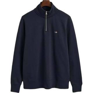Gant Herren Sweatjacke blau unifarben