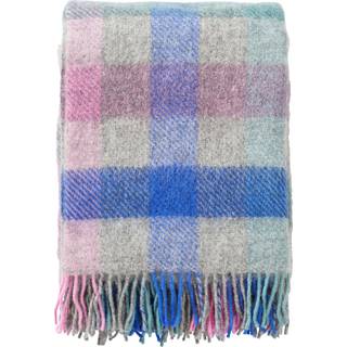 Klippan Yllefabrik Gotland uldplaid 130x200 cm Multi pastel