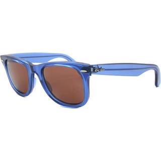 Ray-Ban RB2140 Wayfarer 6587C5 50 Solbriller Mænd Blue - Transparent Blue - 50mm