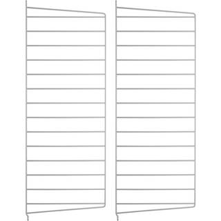 String Gavle 30x75 Cm 2-pak - Gavle & Beslag Stål Grå - SW7530-61-2