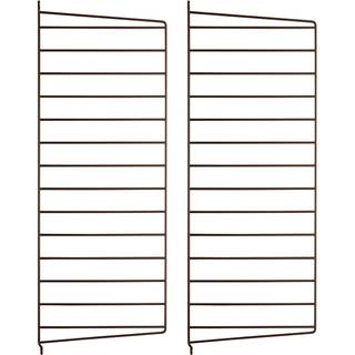 String Gavle 30x75 Cm 2-pak e - Gavle & Beslag Stål Brun - SW7530-21-2