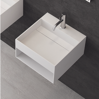 Boxo 45L - 45x40 Håndvask med opbevaring. Mathvid SolidTec®