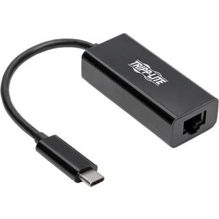 Tripp Lite USB C to Gigabit Ethernet Adapter USB Type C to Gbe 10/100/1000 - network adapter - USB-C 3.1 - Gigabit Ethernet
