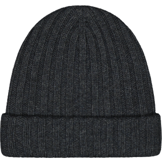 Almada Label Cashmere Beanie Roe ONESIZE - Mörkgrå - ONESIZE