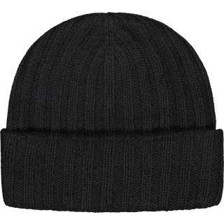 Almada Label Cashmere Beanie Roe ONESIZE - Black - ONESIZE