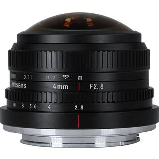 7Artisans 4mm f/2.8 fisheye Fujifilm X