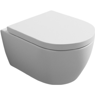 Pulcher® Lounge L18 - 48.5 cm Easy-Clean belægning. Hvid