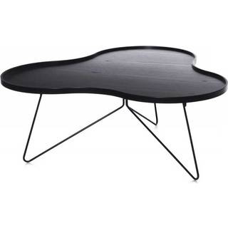 Swedese Flower Mono Bord 114x107cm Sort - Sofabord Askefinér Sortbejdset - 29034|AF22