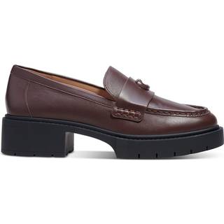 Coach COACH Brown Leah Platfrom Loafers