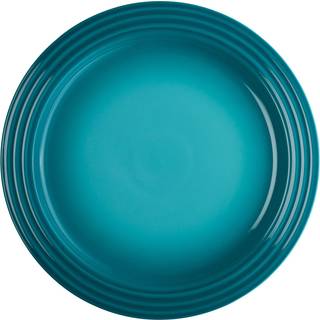 Le Creuset tallerken Signature stentøj 22 cm Mist Grey