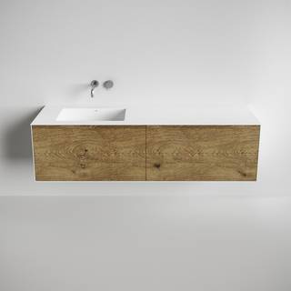Copenhagen Chic 180L - Corian®. Raw Wild Oak