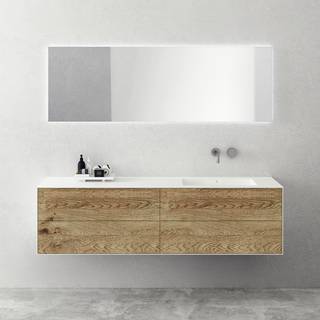 Copenhagen Chic 180R - Corian®. Raw Wild Oak