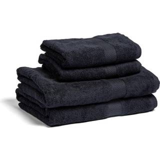 Lord Nelson 410004 håndklædeserie 550 g/m² Black 30x50 cm