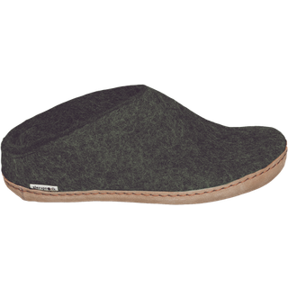 Glerups Unisex Slip-on With Leather Sole Forest, 46