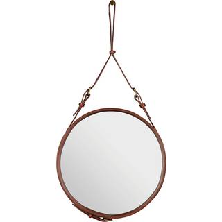 GUBI Adnet Circulaire spejl S brun